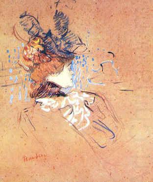  Henri  Toulouse-Lautrec La Loge china oil painting image